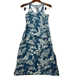 Hurley Dress Racerback Blue Floral Size S